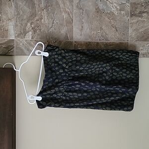 Navy & green AEO tube top